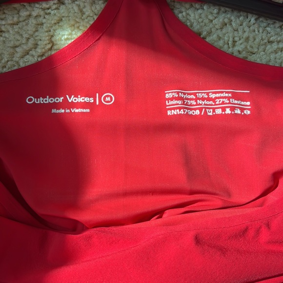 Red Outdoor Voices Exercise dress - Picture 4 of 4